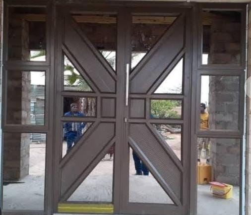 ALUMINIUM DOUBLE DOOR