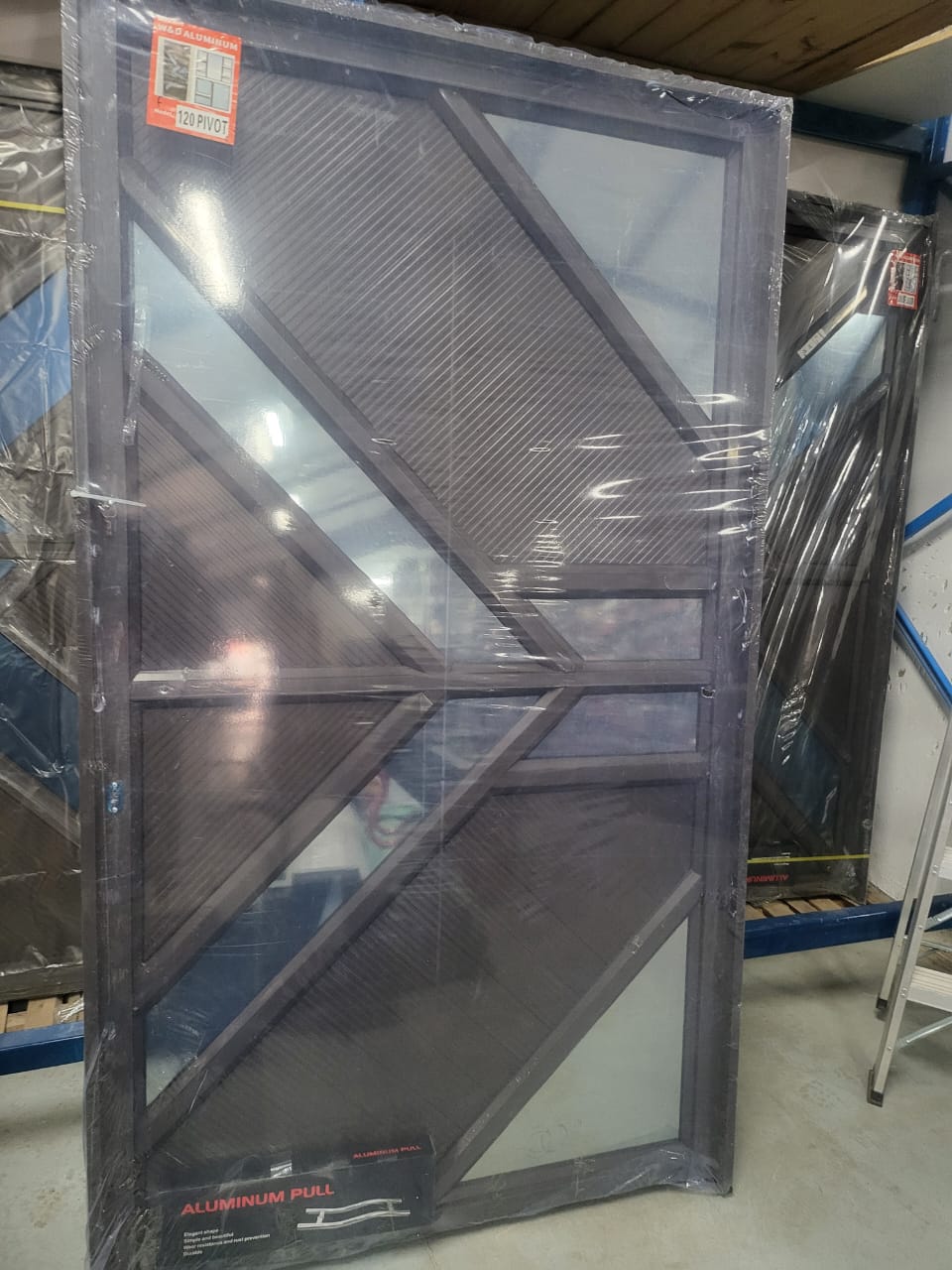 ALUMINIUM PIVOT DOOR