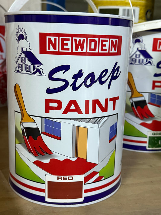 STOEP PAINT 5LT RED