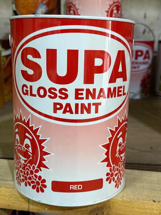 GLOSS ENAMEL 5LT RED
